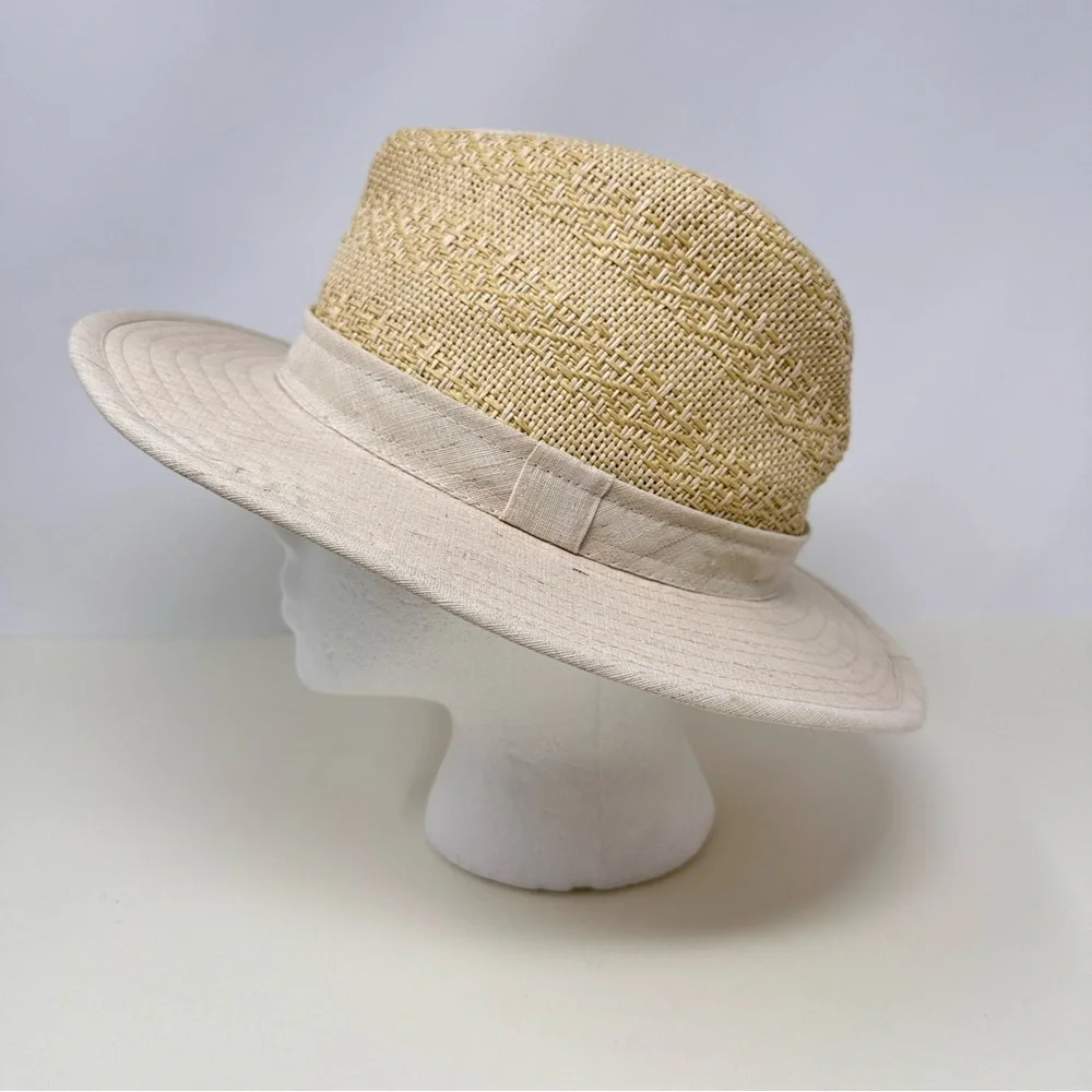 Henschel Hat Company Breathable Safari Beach Garden Fishing Neutral Ivory Size S